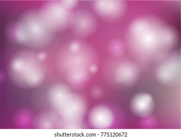 Abstract bokeh light blurred circles on colorful background