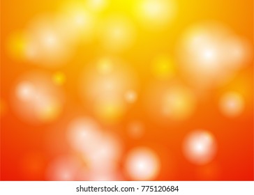 Abstract bokeh light blurred circles on colorful background