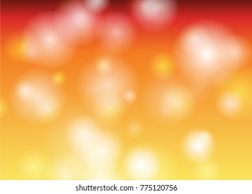 Abstract bokeh light blurred circles on colorful background