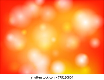 Abstract bokeh light blurred circles on colorful background