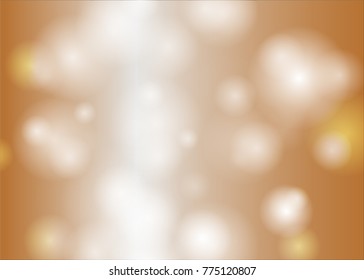Abstract bokeh light blurred circles on colorful background