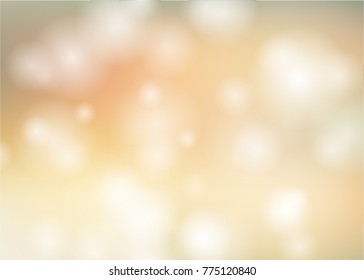 Abstract bokeh light blurred circles on colorful background