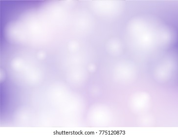 Abstract bokeh light blurred circles on colorful background