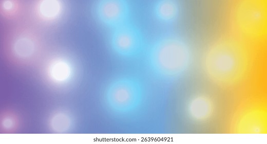 Abstract bokeh light with blurred colors. Colorful Shiny Bokeh Background. Defocused blurred lights. Abstract bokeh light with blurred colors. EPS vector illustration