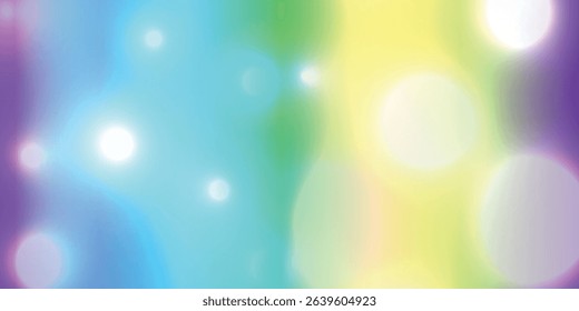 Abstract bokeh light with blurred colors. Colorful Shiny Bokeh Background. Defocused blurred lights. Abstract bokeh light with blurred colors. EPS vector illustration