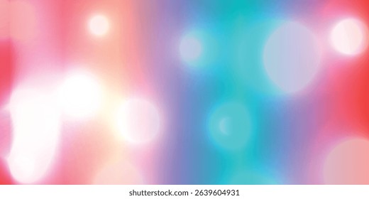 Abstract bokeh light with blurred colors. Colorful Shiny Bokeh Background. Defocused blurred lights. Abstract bokeh light with blurred colors. EPS vector illustration