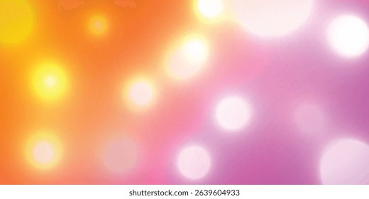 Abstract bokeh light with blurred colors. Colorful Shiny Bokeh Background. Defocused blurred lights. Abstract bokeh light with blurred colors. EPS vector illustration