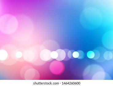 Abstract bokeh light colorful background. Vector Eps10