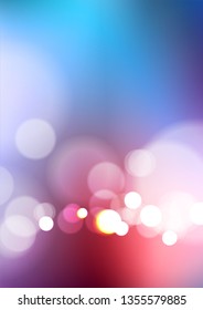 Abstract bokeh light colors background. Vector Eps10
