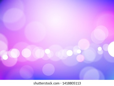 Abstract bokeh light colors background. Vector Eps10