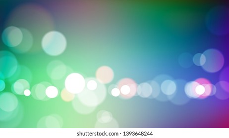 Abstract bokeh light on colors background. Eps10 vector