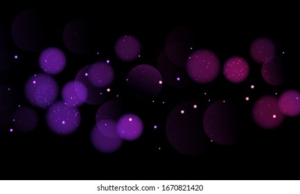 abstract bokeh light style background