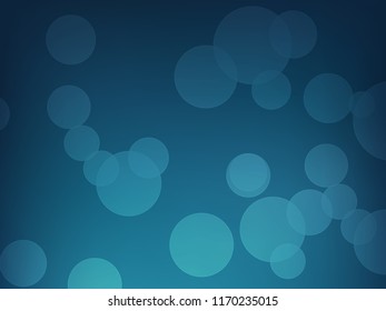 Abstract Bokeh Light Vintage Background, Vector Illustration