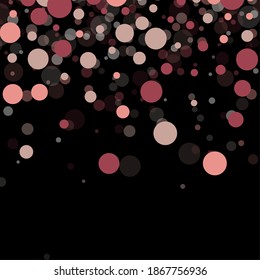 Abstract Bokeh Light Vintage background, vector illustration