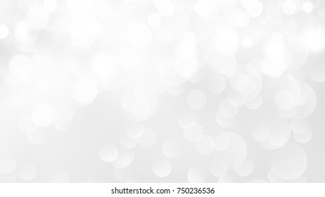 Abstract Bokeh Light White and Gray Vector Backgrounds