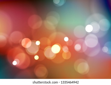 Abstract bokeh lights background. Vector Eps10