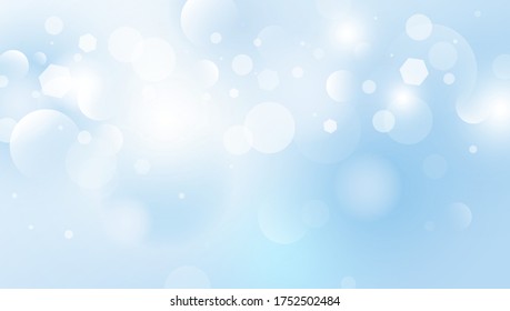 Abstract bokeh lights background vector illustration