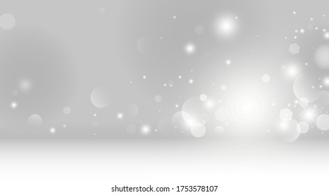 Abstract bokeh lights background vector illustration