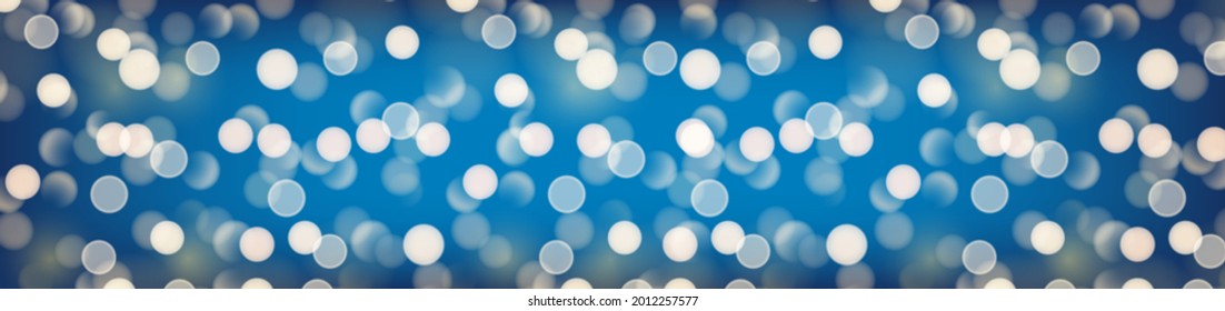 Abstract bokeh lights background vector illustration. Holiday illumination and decoration concept. Christmas concept. Copy space, close up, texture, top view.