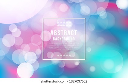 Abstract bokeh lights effect with green purple background, bokeh texture, bokeh background, vector illustration for graphic design