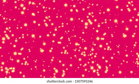 Abstract bokeh lights on dark background 