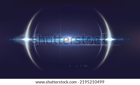 Abstract bokeh lights on lens