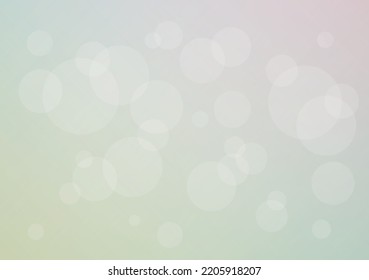 Abstract bokeh lights with pastel colors background.