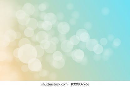 Abstract bokeh lights with soft light background illustration. Vector 10 EPS.