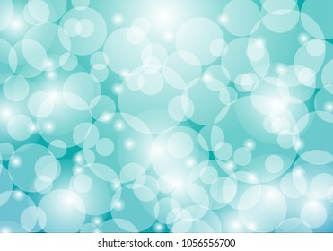 Abstract bokeh lights with soft light background illustration