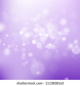 Abstract bokeh lights with soft light template. EPS 10