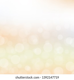 Abstract bokeh lights with soft light background.Vector illustration.