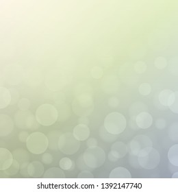 Abstract bokeh lights with soft light background.Vector illustration.