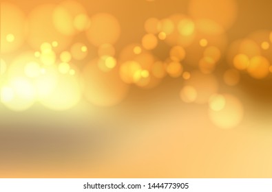 Abstract bokeh lights with soft light background illustration
