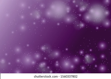 
Abstract bokeh lights with soft light background illustration