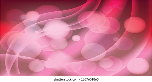 Abstract bokeh lights with soft light background illustration