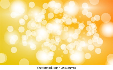 Abstract bokeh lights with soft light background illustration,defocused lights - eps10