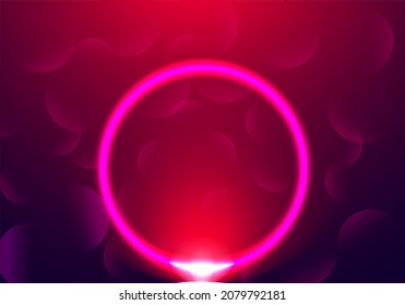Abstract bokeh lights with soft light background illustration