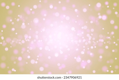 Resumen de las luces de boquilla con ilustración de fondo de luz suave