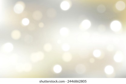 Abstract bokeh lights with soft light background, Vector eps 10 illustration bokeh particles, Background decoration