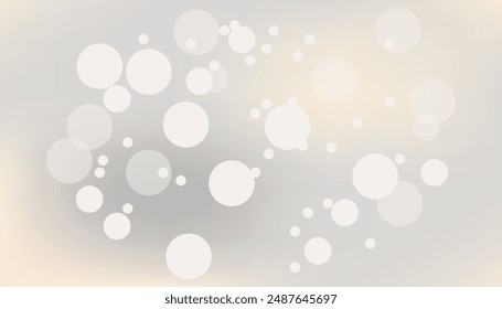 Abstract bokeh lights with soft light background illustration

