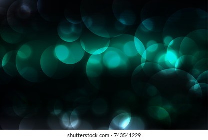 Abstract Bokeh Lights Vintage Background