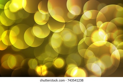 Abstract Bokeh Lights Vintage Background