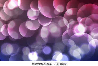 Abstract Bokeh Lights Vintage Background
