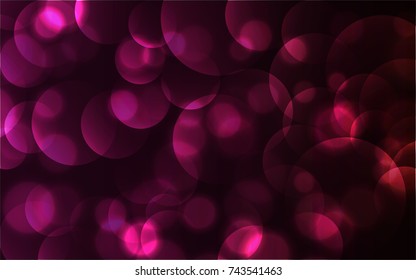 Abstract Bokeh Lights Vintage Background