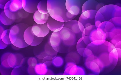 Abstract Bokeh Lights Vintage Background