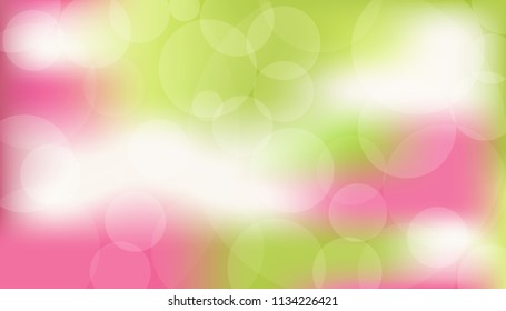 Abstract bokeh on a blurred background.
