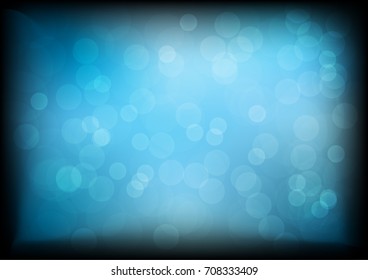 Abstract bokeh retro vintage background. Wallpaper white blue with sunlight bokeh.
Vector EPS 10