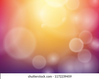 Abstract bokeh soft background