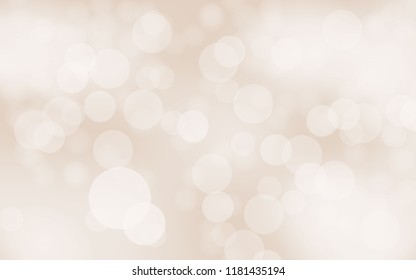 Abstract bokeh steel cloud color lights with soft light background illustration. Vector 10 EPS.