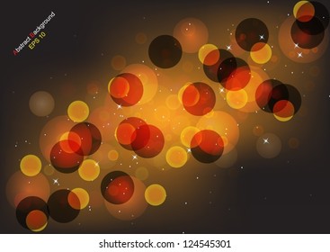 Abstract  bokeh vector background.